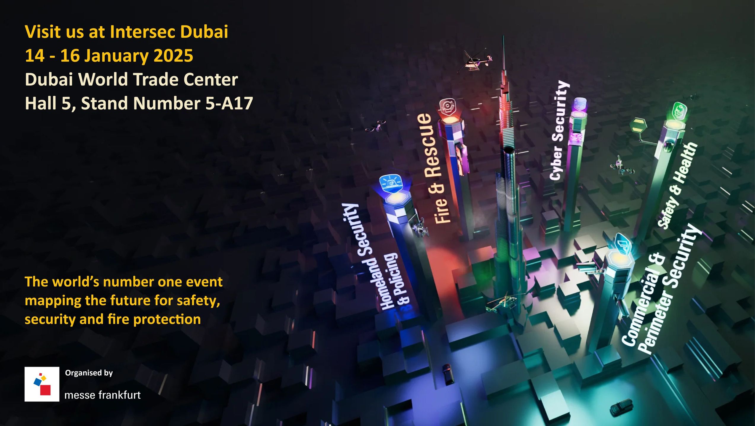 Intersec Dubai 2025 banner